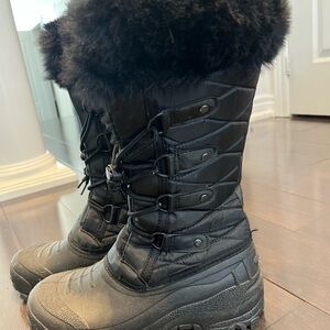 Women's Black Winter Boots